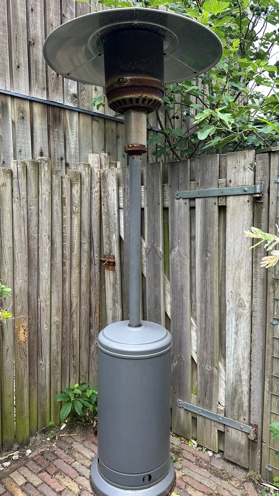Gasheater voor in de tuin - aansteker defect, Tuin en Terras, Terrasverwarmers, Ophalen, Gebruikt, Gas, Vloer