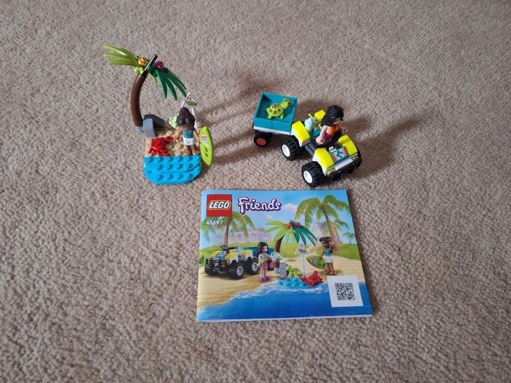 Lego Friends 41697 Schildpad reddingsvoertuig, Lego, Compleet, Friends, Ophalen of Verzenden