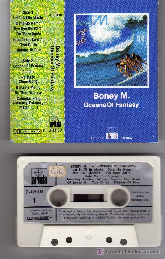 Boney M muziek cassette Oceans of Fantasy Frank Farian, Cd's en Dvd's, Cassettebandjes, Gebruikt, Ducoso, 1 bandje, Ophalen of Verzenden