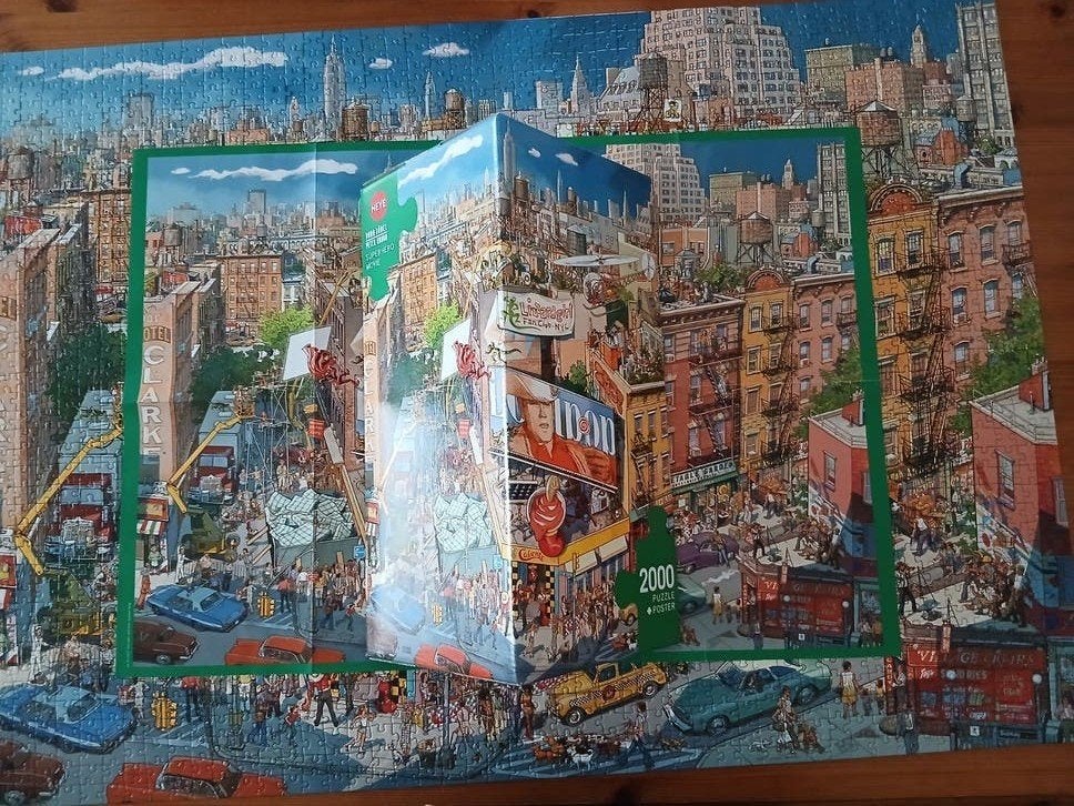 heye puzzel, compleet., Ophalen of Verzenden, Meer dan 1500 stukjes, Zo goed als nieuw