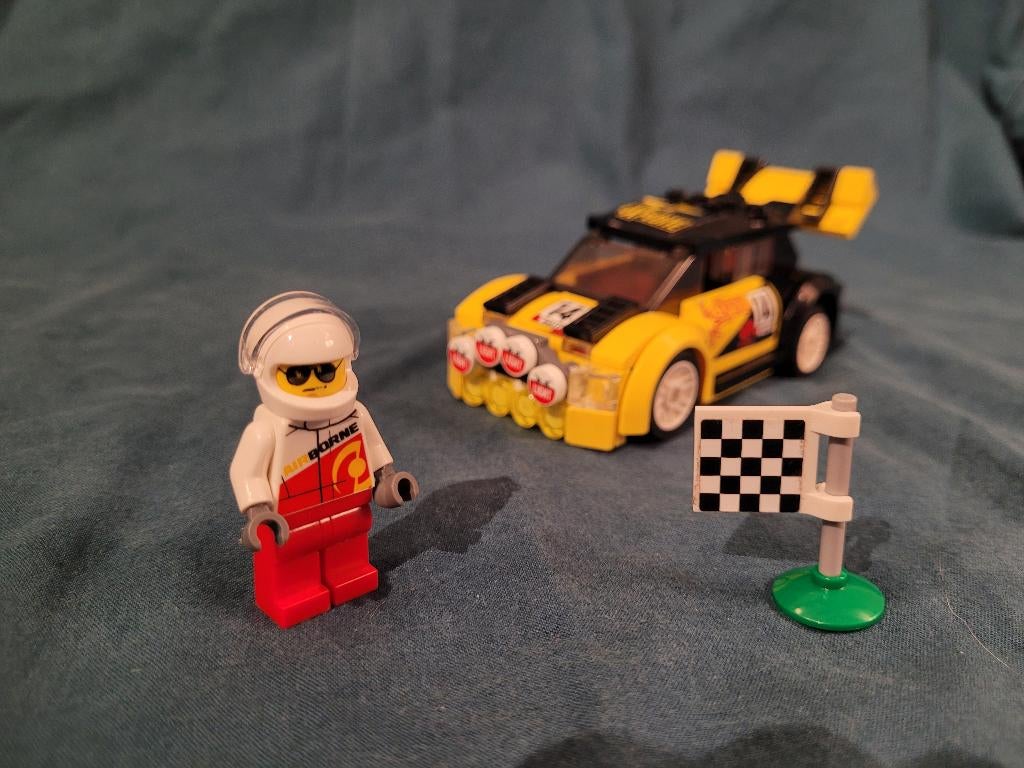 Lego rally-auto, Lego, Ophalen of Verzenden, Compleet, Complete set
