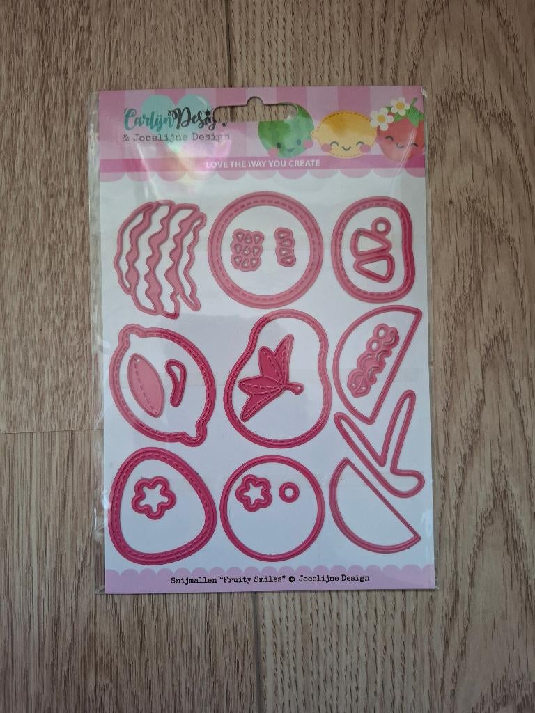 Carlijn Design - CDJD-0029 Fruity Smiles Jocelijne Design, Ophalen of Verzenden, Gebruikt, Natuur, Pons of Mal