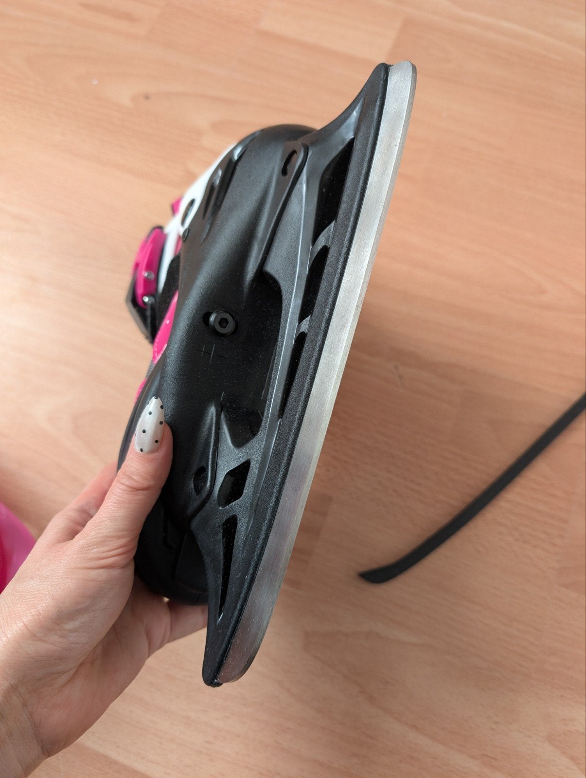 Ice skates, Ophalen