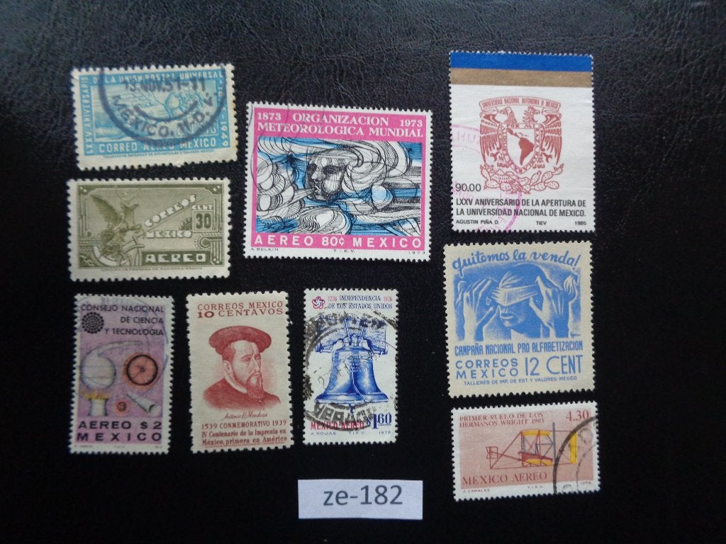 mexico - diverse (ze-182), Ophalen of Verzenden, Gestempeld, Noord-Amerika