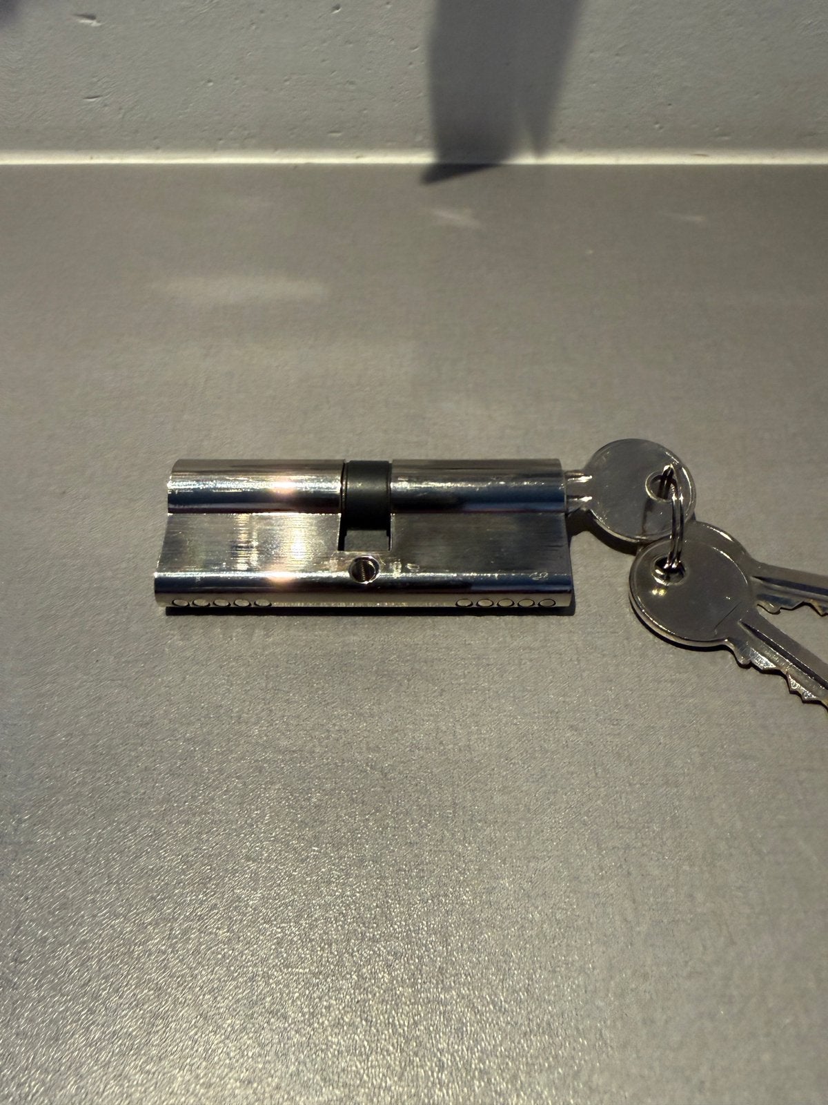 Cilinder slot, Ophalen of Verzenden, Nieuw, Chroom, Slot