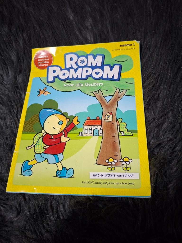 Rom Pom Pom - Nummer 1 - Voor alle kleuters, Boeken, Kinderboeken | Kleuters, Zo goed als nieuw, Non-fictie, 4 jaar, Jongen of Meisje