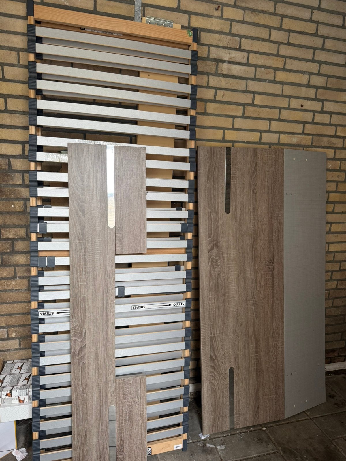 Bed, Huis en Inrichting, Slaapkamer | Matrassen en Bedbodems, Ophalen, Gebruikt, Eenpersoons