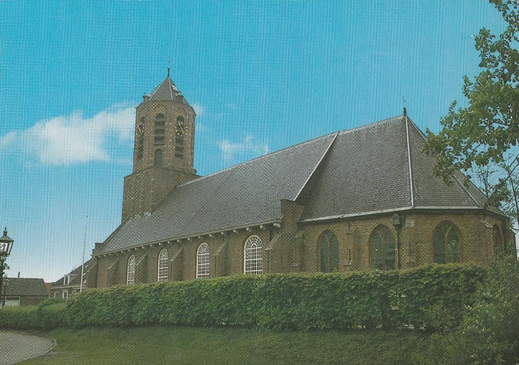 RIJNSATERWOUDE Ned. Herv. Kerk, Verzamelen, Ansichtkaarten | Nederland, Verzenden, 1960 tot 1980, Ongelopen, Zuid-Holland