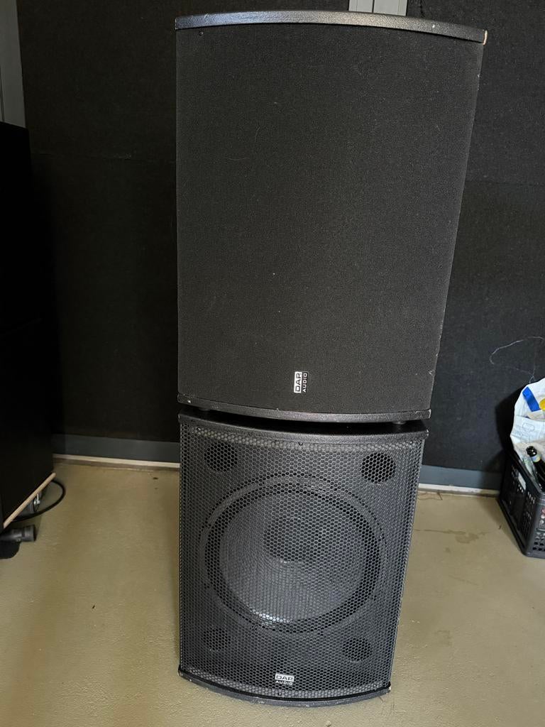 DAP Audio CX-15 Passieve Luidsprekers, Gebruikt, 120 watt of meer, Front, Rear of Stereo speakers, Ophalen