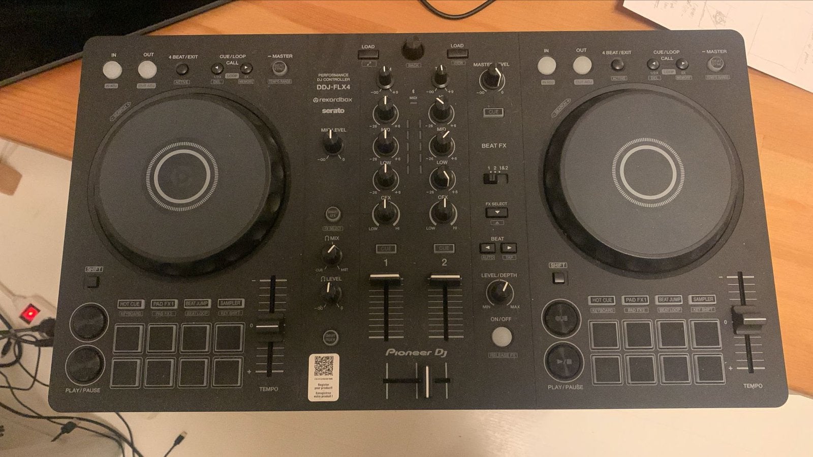 Pioneer DDJ-FLX4, Muziek en Instrumenten, Dj-sets en Draaitafels, Ophalen of Verzenden, Zo goed als nieuw, Pioneer