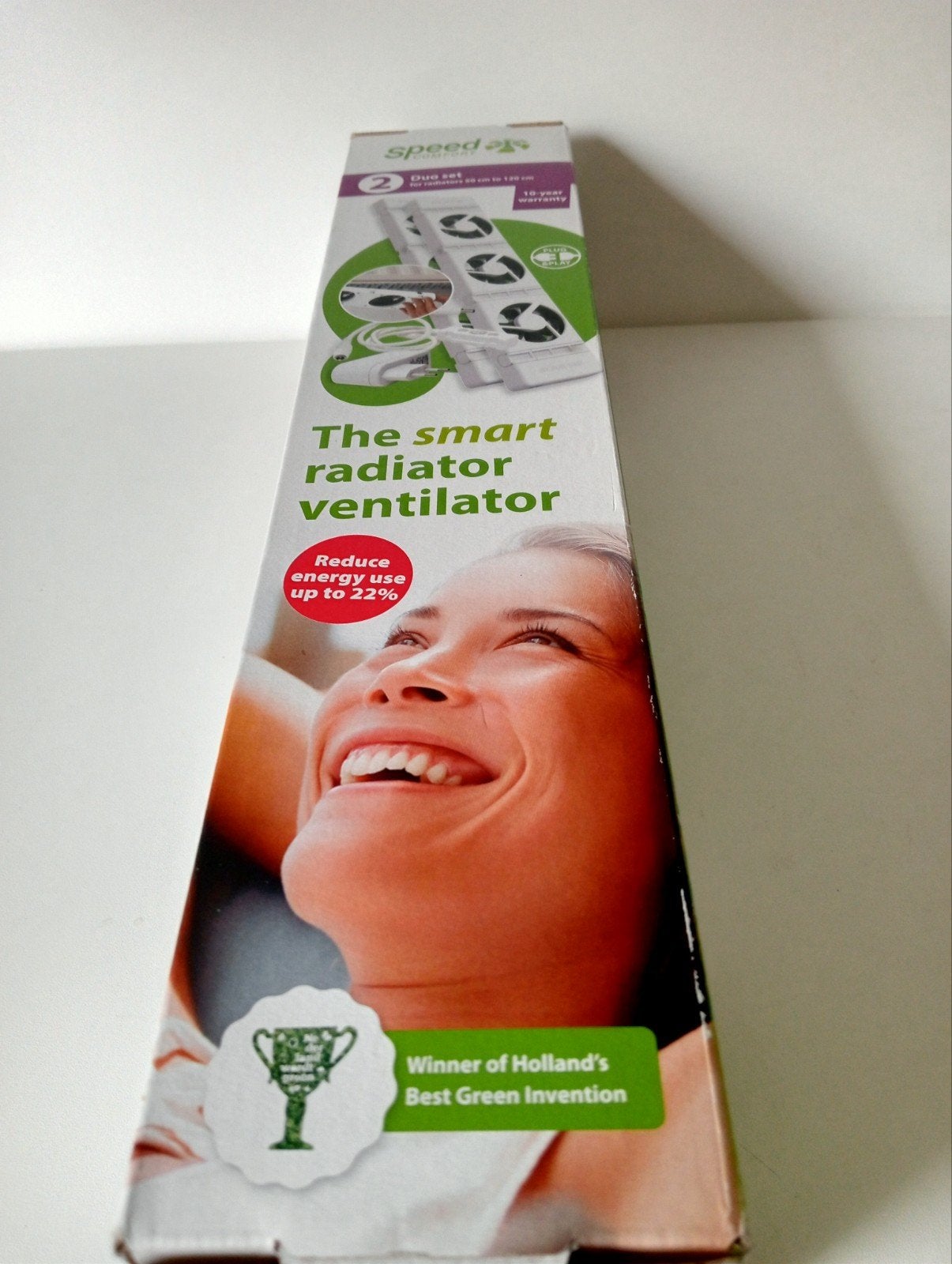 SpeedComfort Radiatorventilator Duo Set - Energiebesparend, Minder dan 30 cm, Hoog rendement (Hr), Radiator, Nieuw