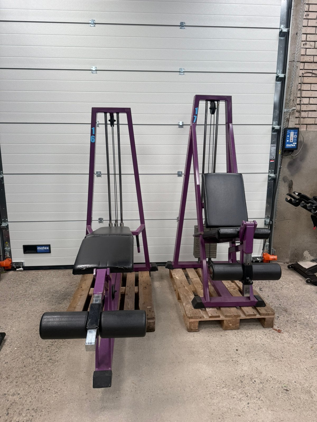 First class liggende leg curl en leg extension, fitness, Sport en Fitness, Ophalen, Benen, Gebruikt, First class