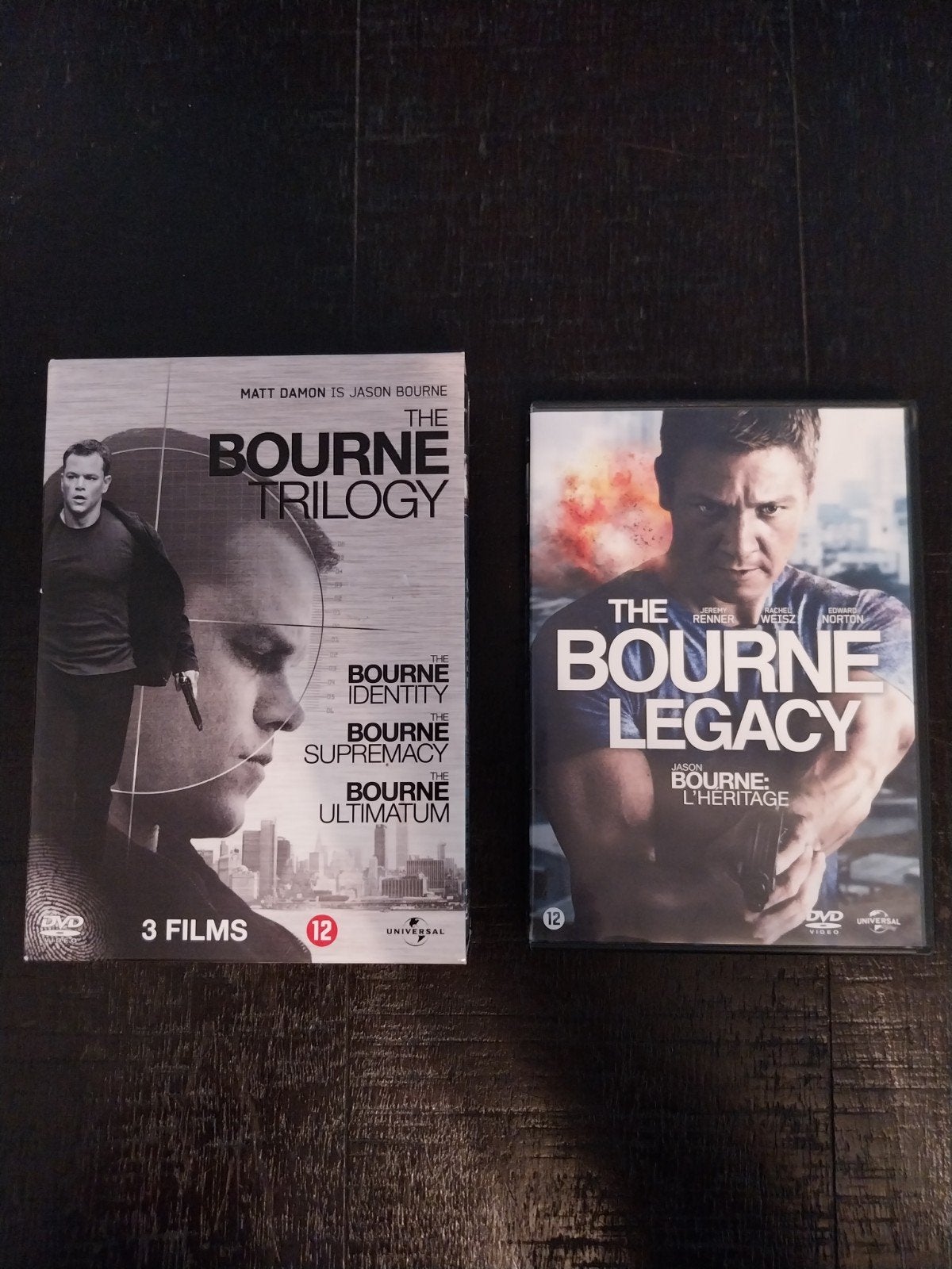 The Bourne Trilogy & The Bourne Legacy DVD Boxset, Ophalen of Verzenden, Vanaf 12 jaar, Inclusief doosje, Gebruikt