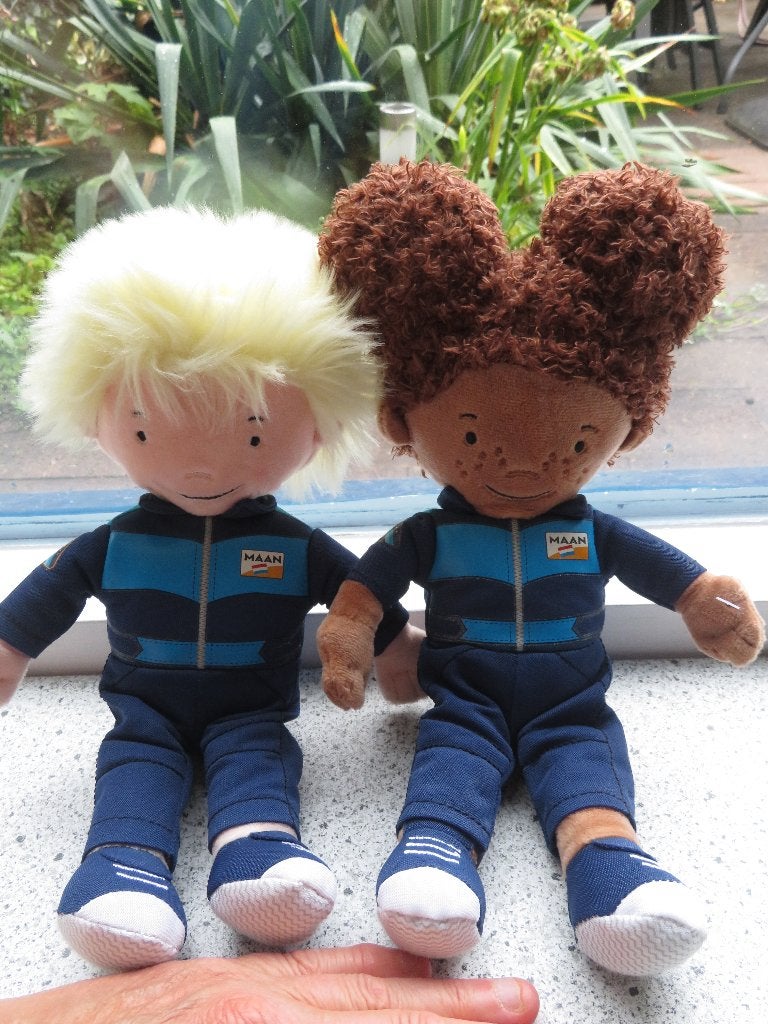 Pop Andre Kuipers van AH Albert Heijn Maan serie SpaceEgg, Kinderen en Baby's, Albert Heijn, Overige typen, Ophalen of Verzenden