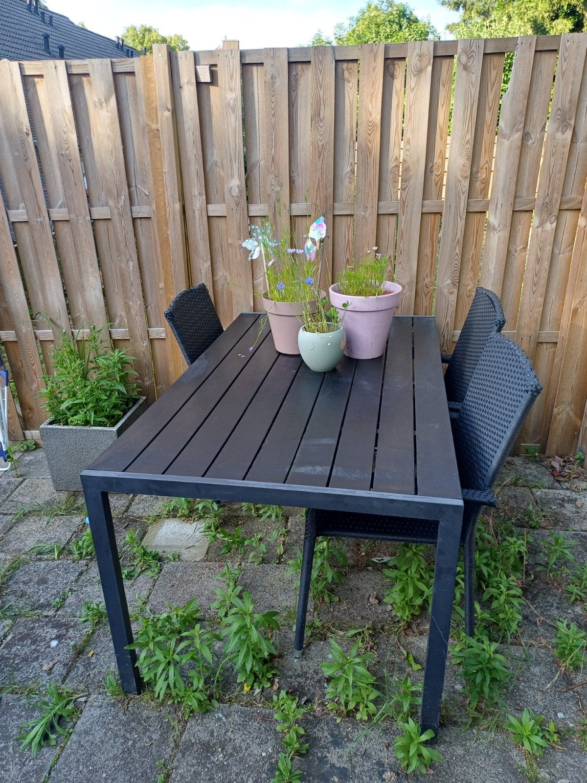Tuintafel, Tuin en Terras, Tuinsets en Loungesets, Ophalen, Gebruikt