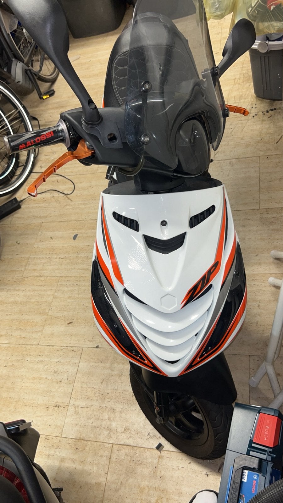 Zip kappenset, Fietsen en Brommers, Ophalen of Verzenden, Zo goed als nieuw, Benzine, Zip
