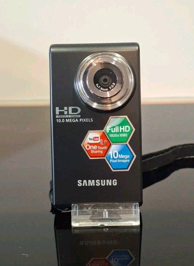 Samsung FlashCAM U10 Full HD Camcorder - Zo goed als nieuw, Ophalen of Verzenden
