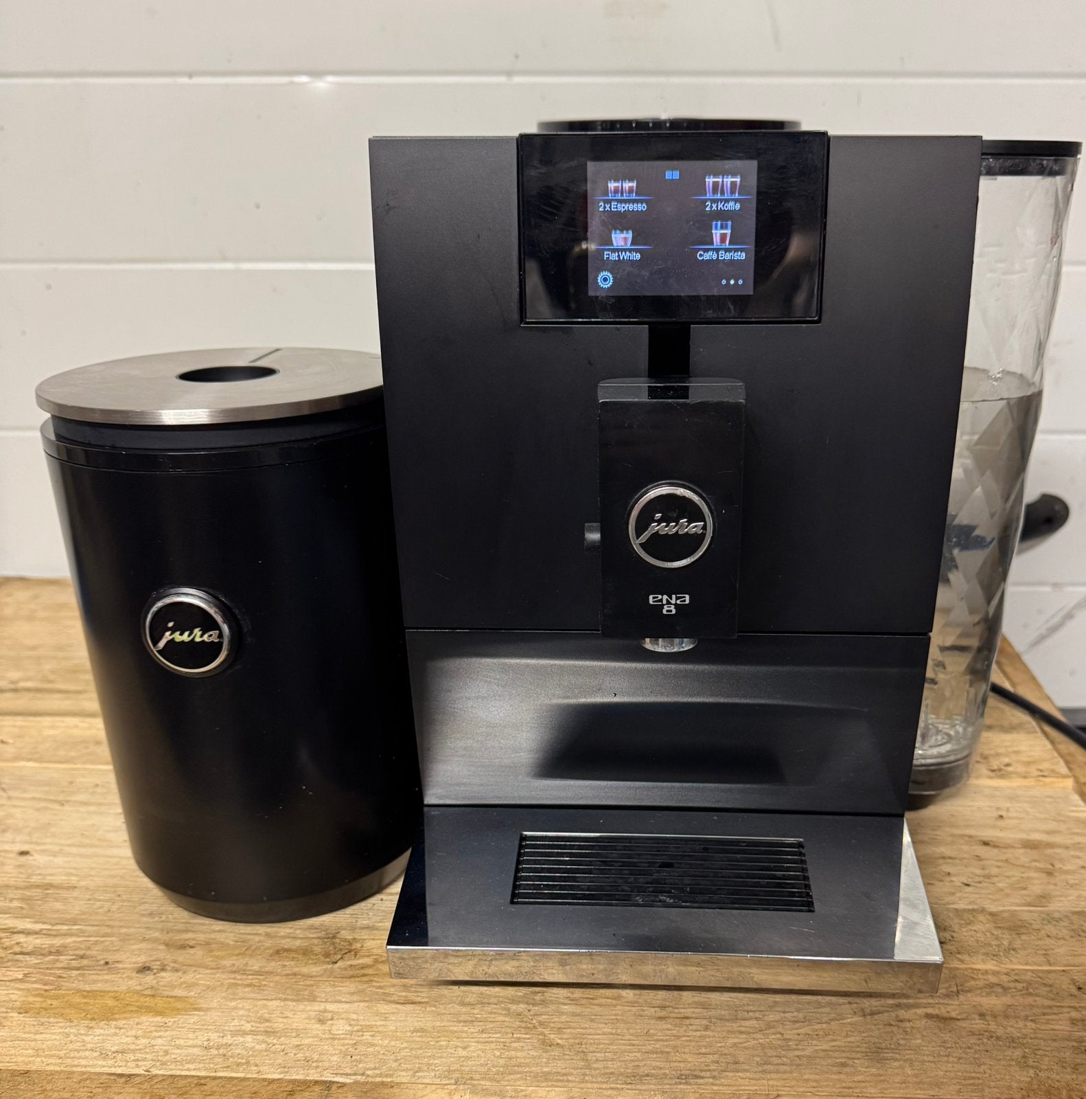 Jura ena 8, Koffiebonen, Koffiemachine, Ophalen of Verzenden, Zo goed als nieuw