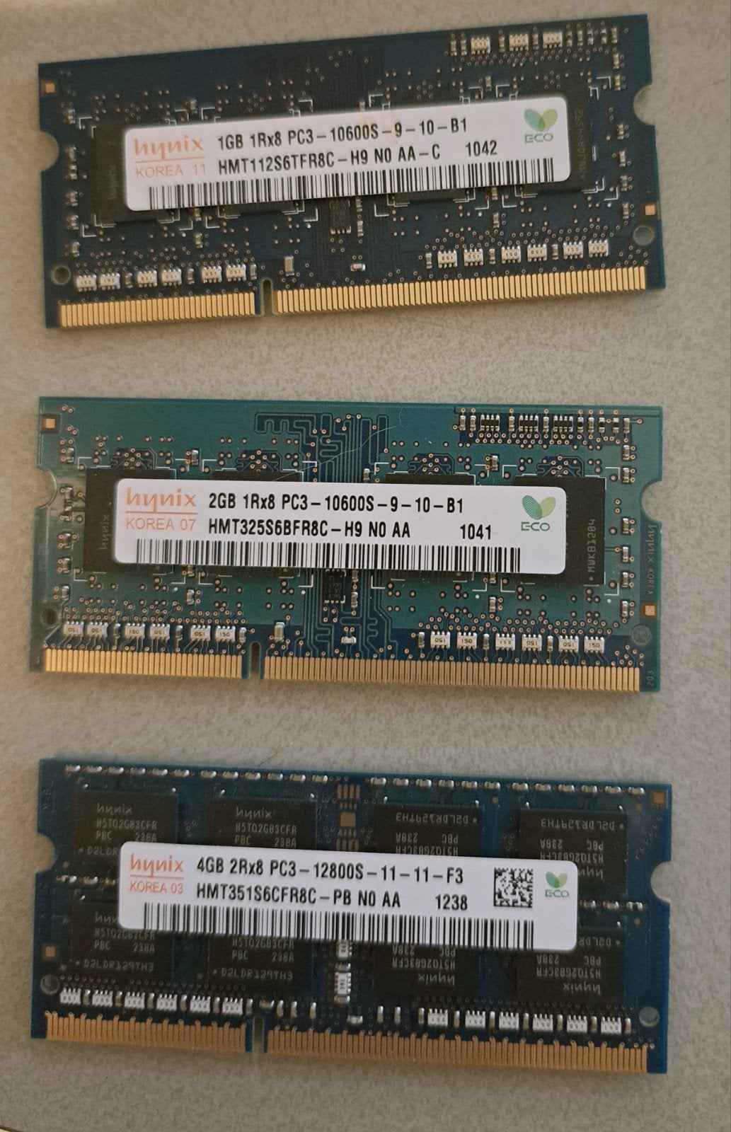 Hynix DDR3 RAM Geheugenmodules (1GB, 2GB, 4GB), Computers en Software, Gebruikt, 10600S, 12800S, 8 GB, DDR3