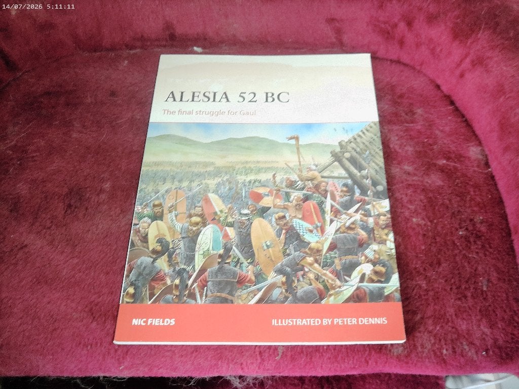 Boek Osprey Campaign - Alesia 52 BC, Ophalen of Verzenden, Voor 1940, Zo goed als nieuw, Landmacht