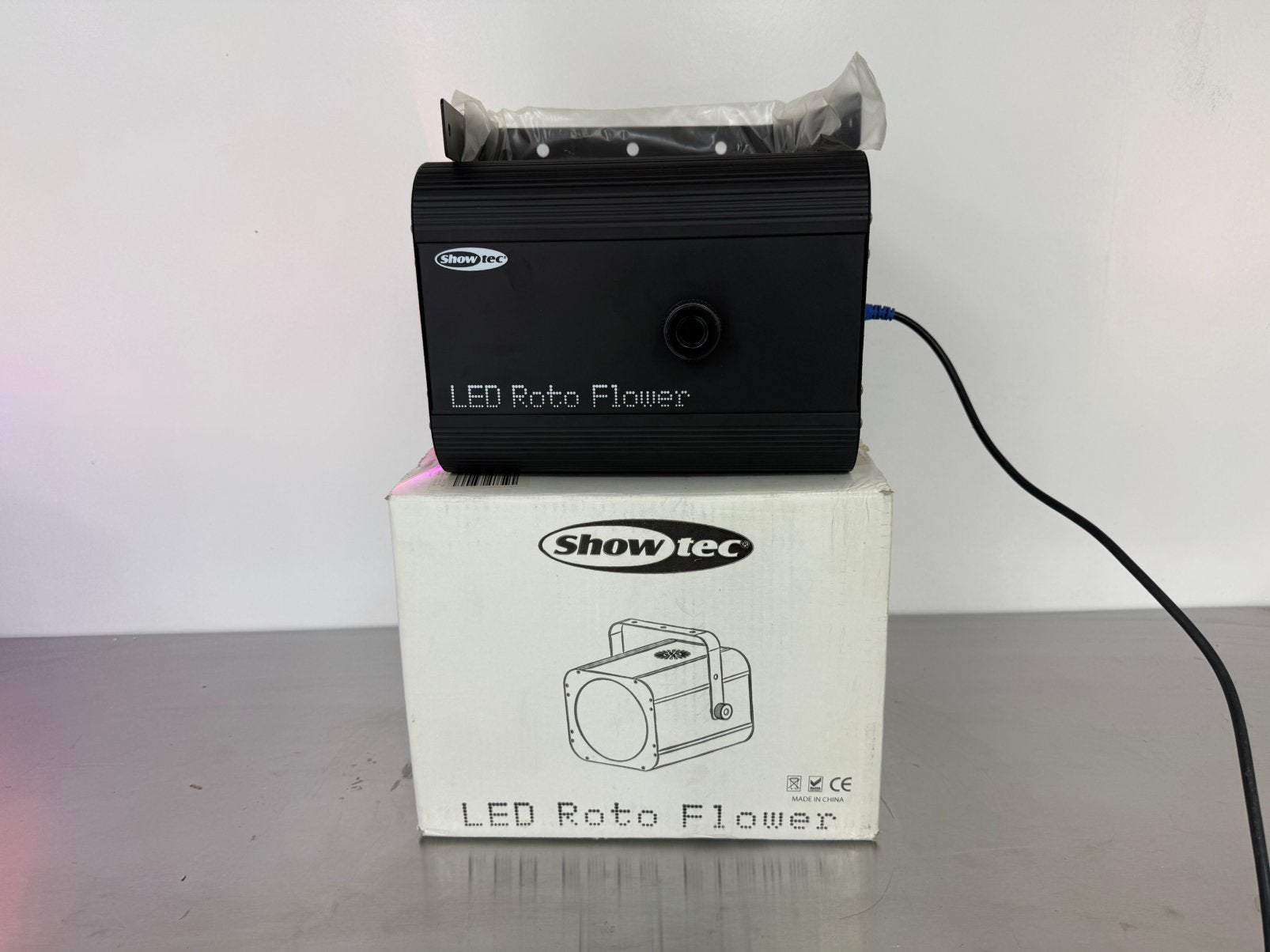 Nieuwe showtec led roto flower, Geluidgestuurd, Showtec, ., Ophalen of Verzenden