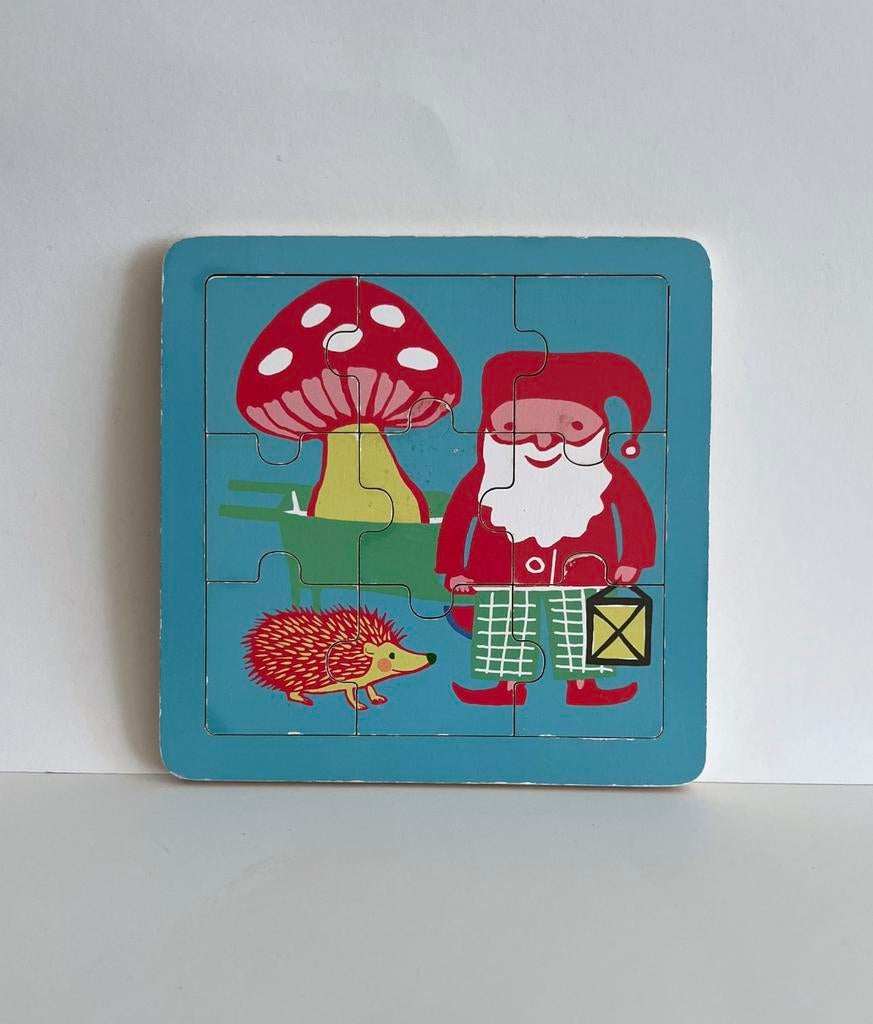 Schattig HEMA puzzeltje in retro stijl kabouterpuzzel, Gebruikt, Hema, Hema, Hema