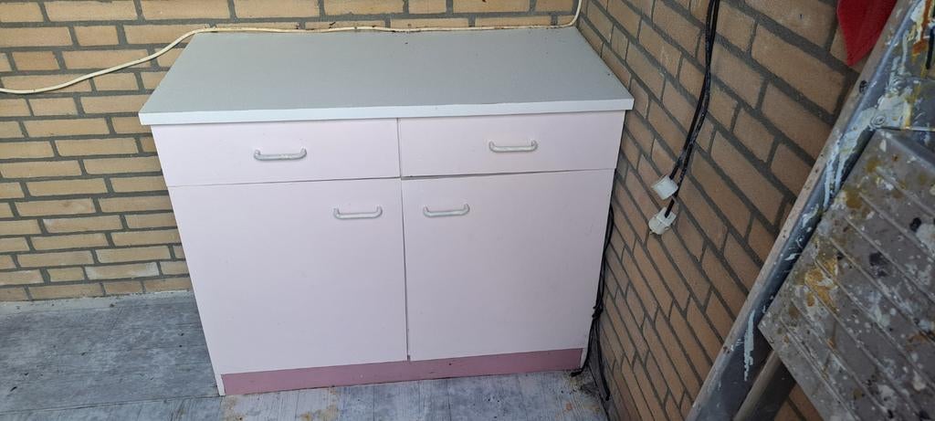 Keukenkastje uit de schuur., Ophalen, Hout, Overige typen