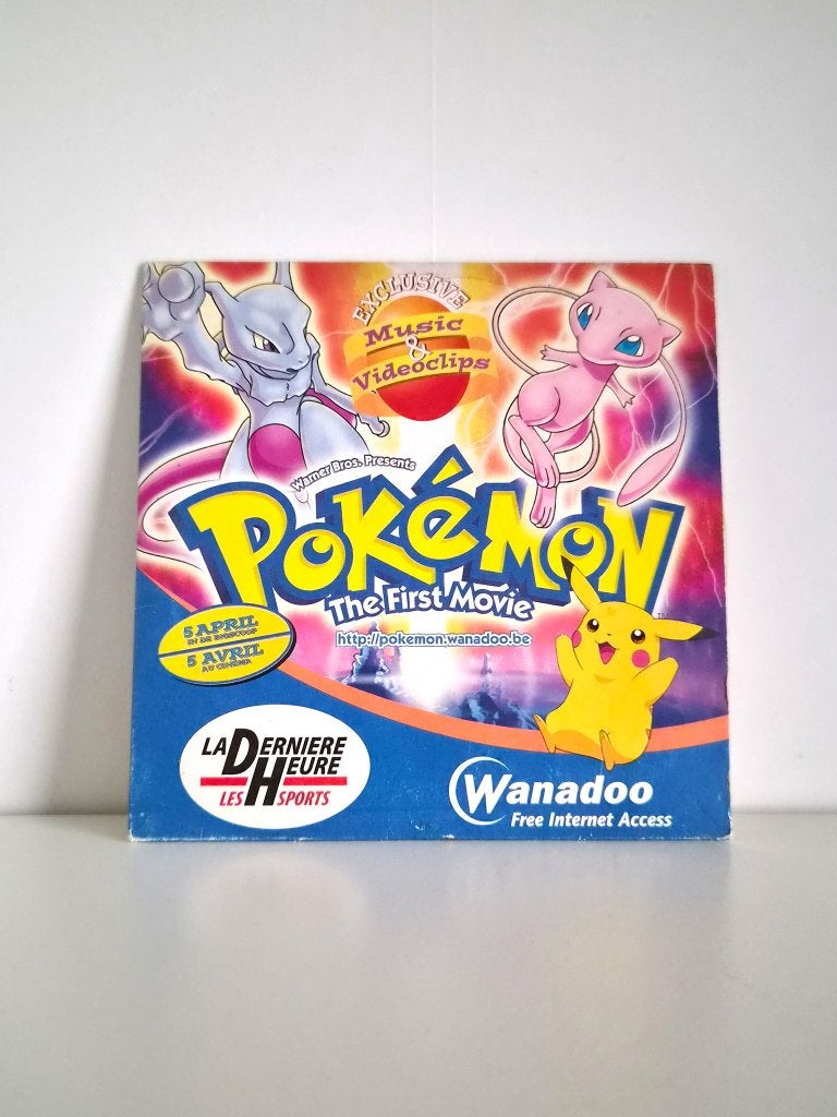 Pokémon The First Movie - PC/Mac cd-rom, Gebruikt, Overige genres, 1 speler, Ophalen of Verzenden