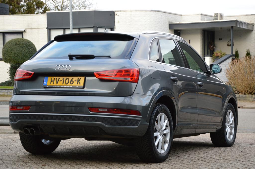 Audi Q3 1.4 TFSI S-LINE | LED | CLIMA | PDC | NAVI | CRUISE, 12 maanden, 730 kg, 4 cilinders, Leder en Stof