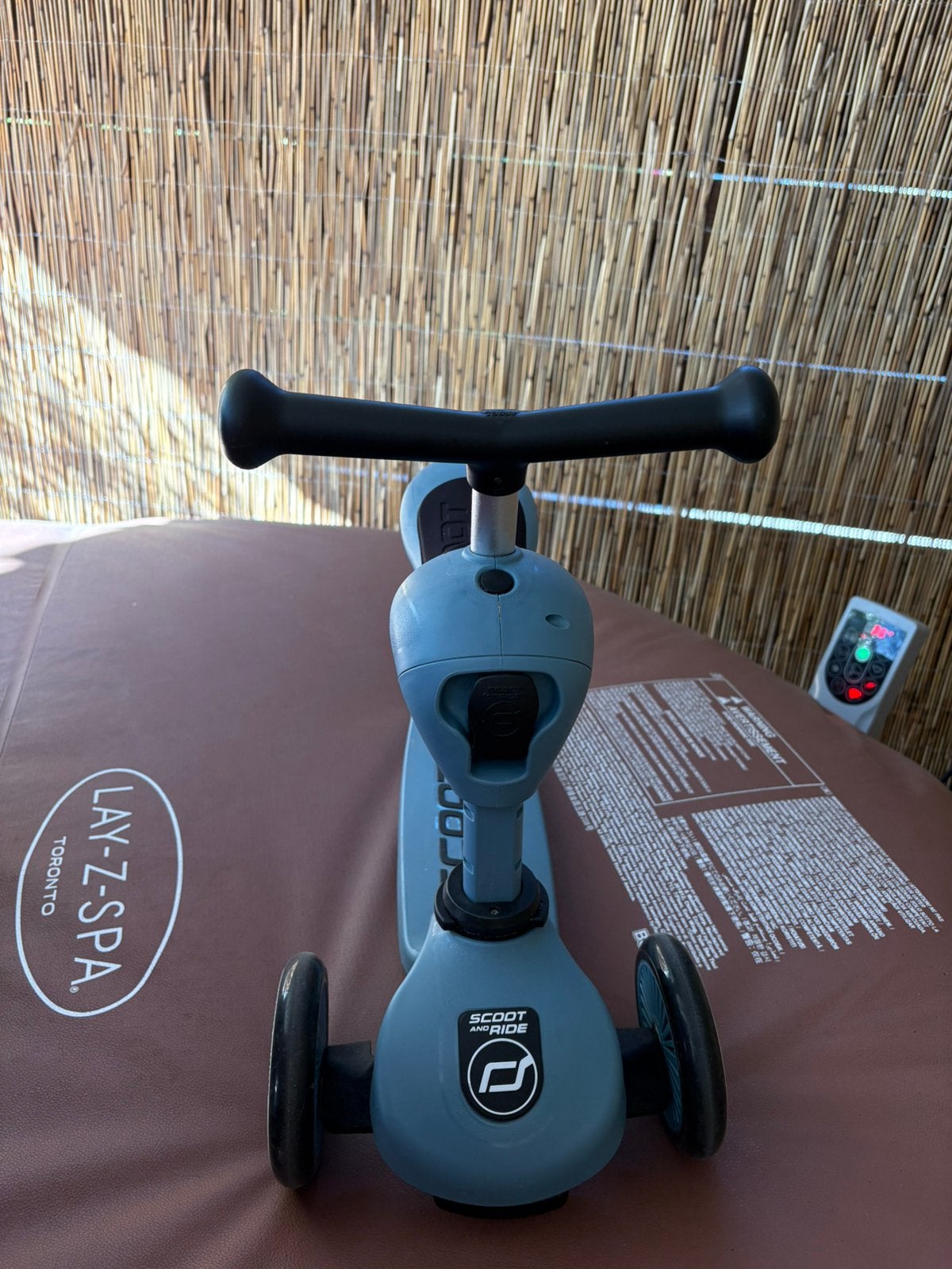 Scoot en ride step blauw, Ophalen, Zo goed als nieuw