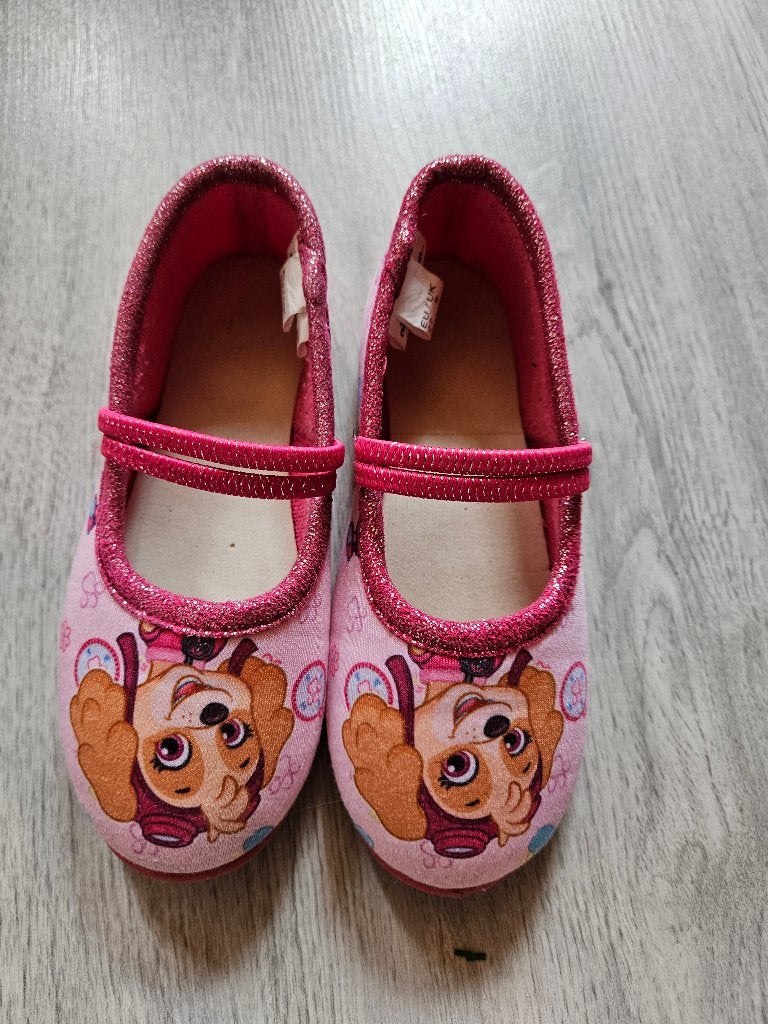 Paw Patrol Skye meisje ballerina schoenen/slofjes maat 27, Gebruikt, Meisje, Schoenen, Ophalen of Verzenden