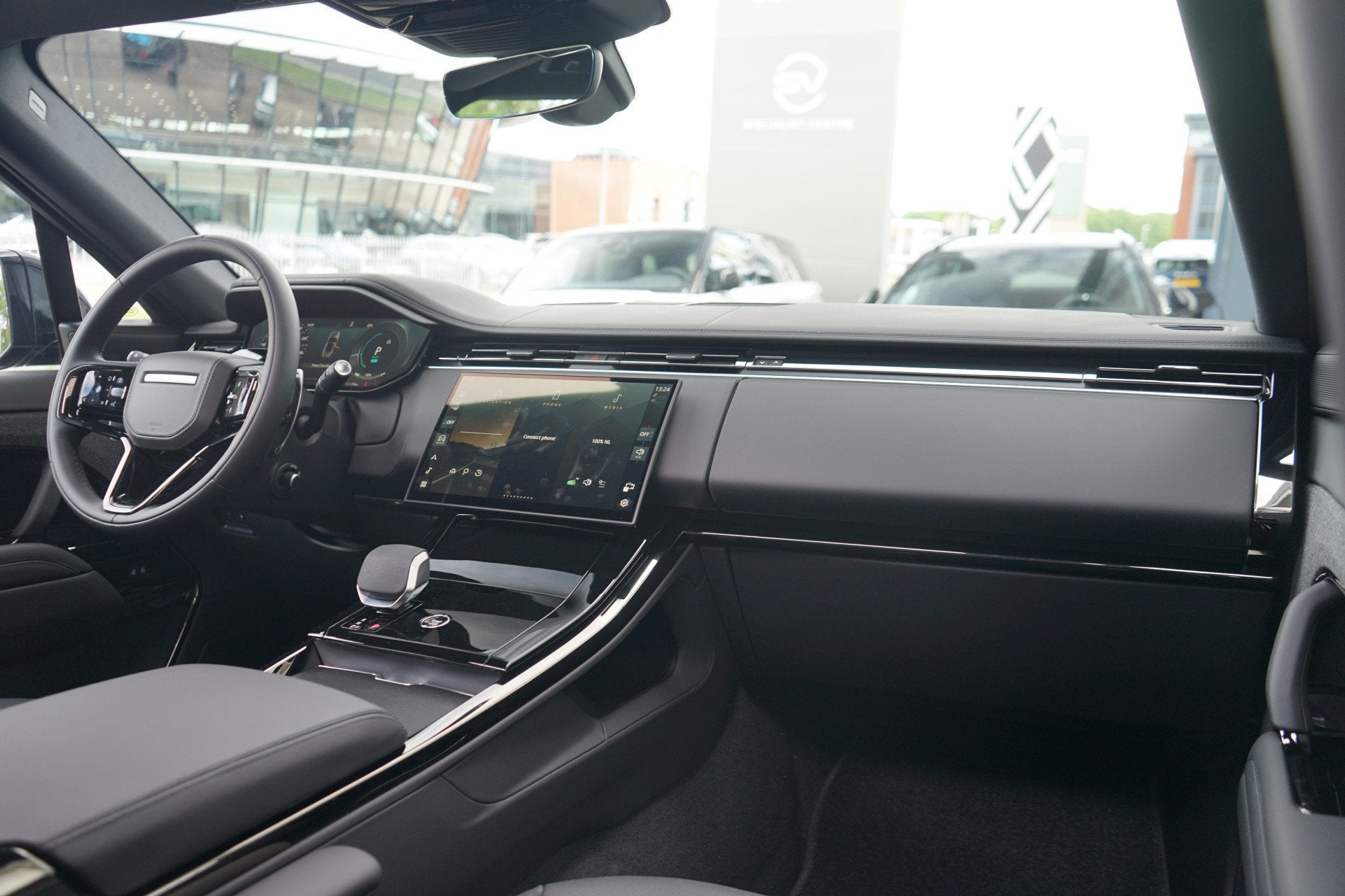 Land Rover Range Rover Sport 3.0 P460e Momentum Edition PHEV, Automaat, 12 maanden, 460 pk, Zwart