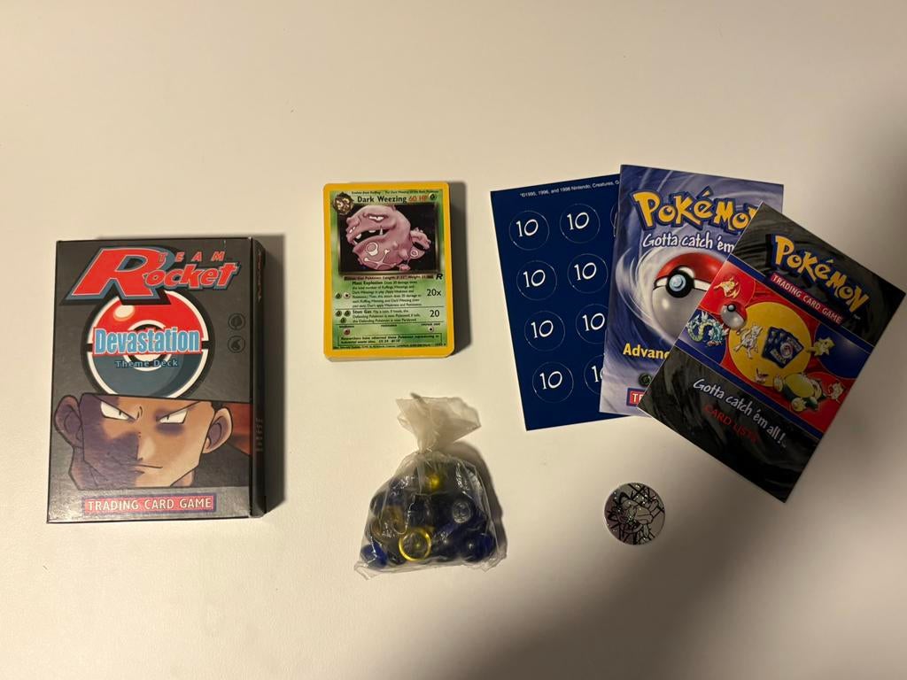 Pokemon Theme Deck Devastation Engels Geopend, Ophalen of Verzenden, Zo goed als nieuw, Speeldeck
