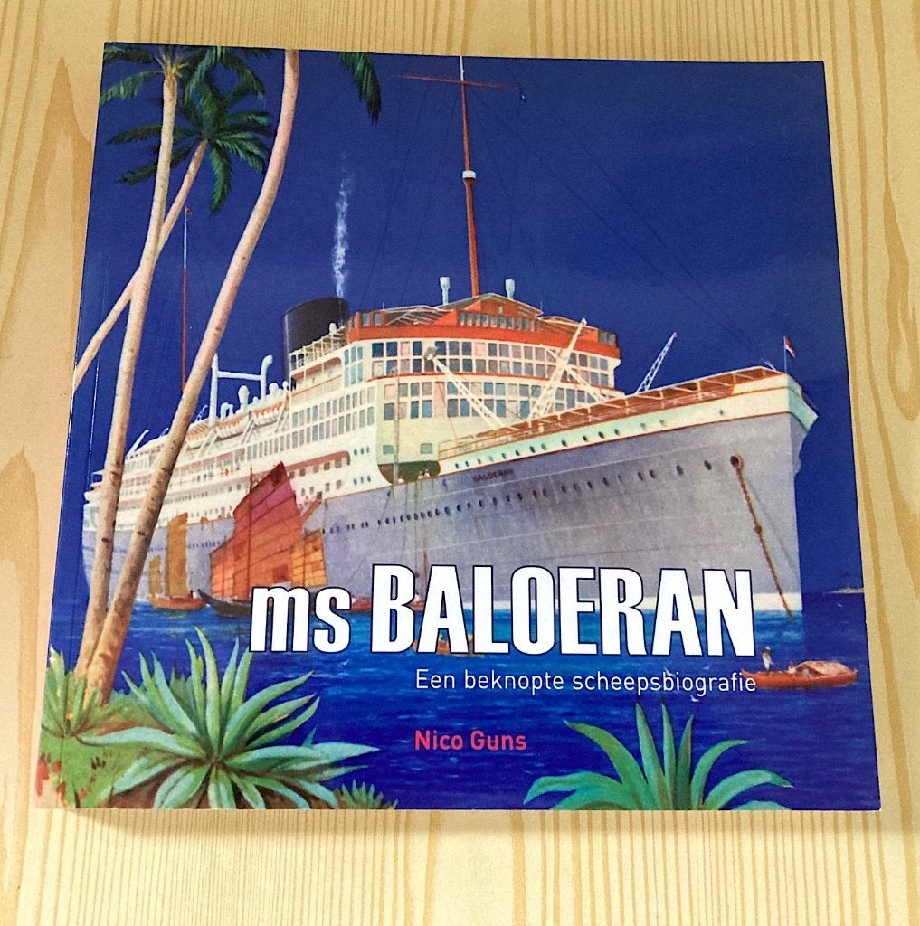 Nico Guns - ms Baloeran, een beknopte scheepsbiografie, Ophalen, 20e eeuw of later, Nieuw, Nico Guns