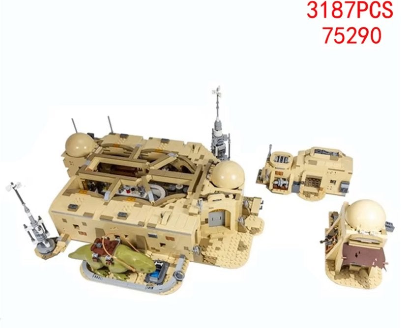Lepin mould king Mos Eisley cantina, 99% compleet, Verzenden, Zo goed als nieuw, Lego, Star Wars