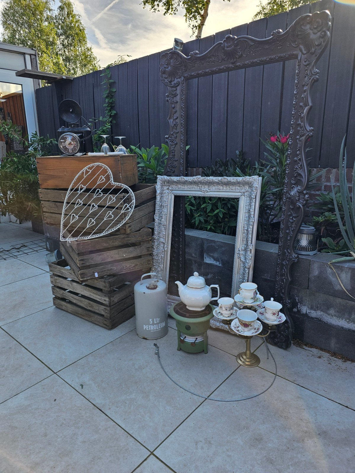 Diverse decoratie en brocante items bruiloft, Ophalen, Versiering, Geboorte of Huwelijk