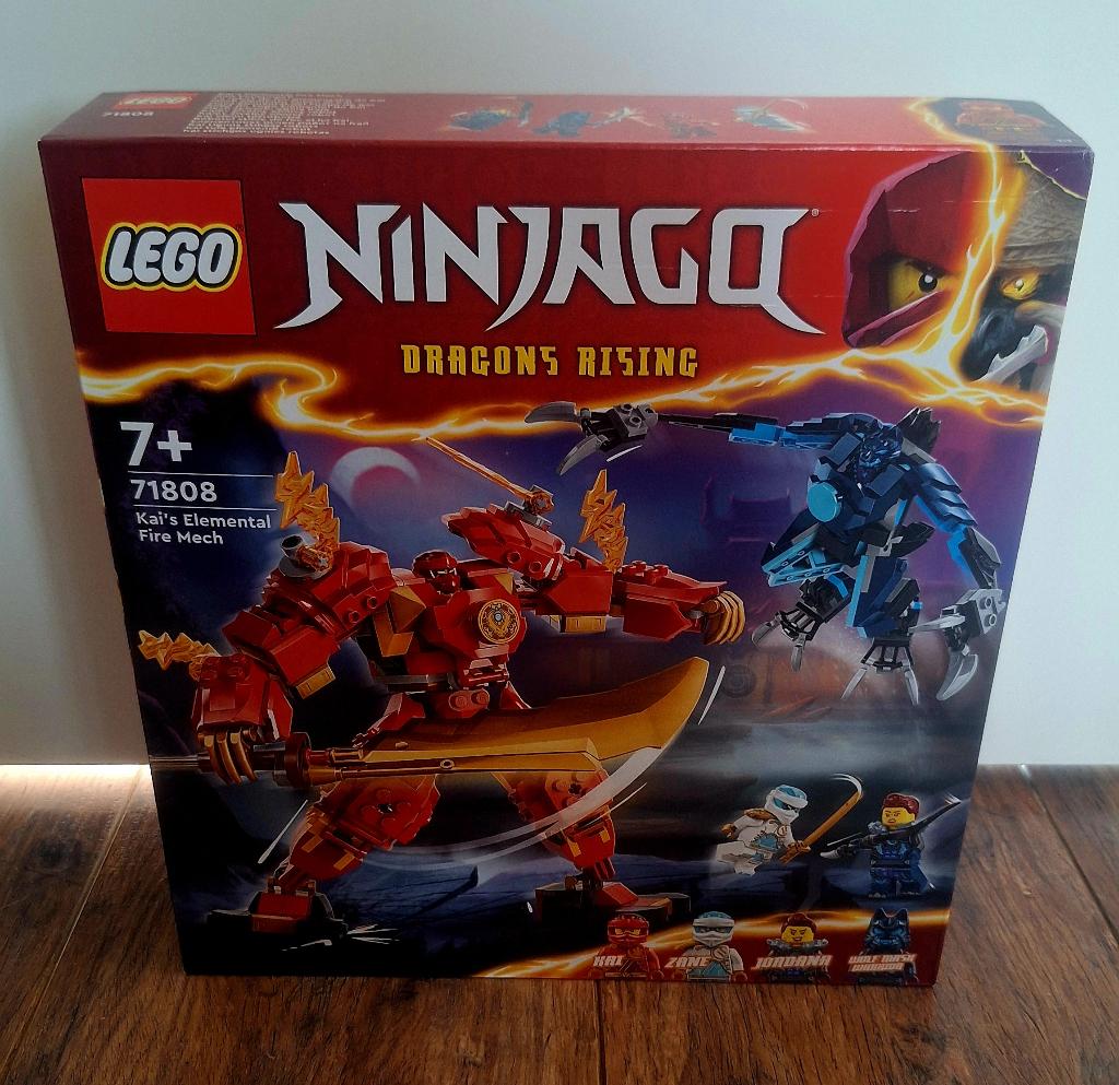LEGO NINJAGO Kai's elementaire vuurmecha 71808 |NIEUW|, Nieuw, Ophalen of Verzenden, Compleet, Lego