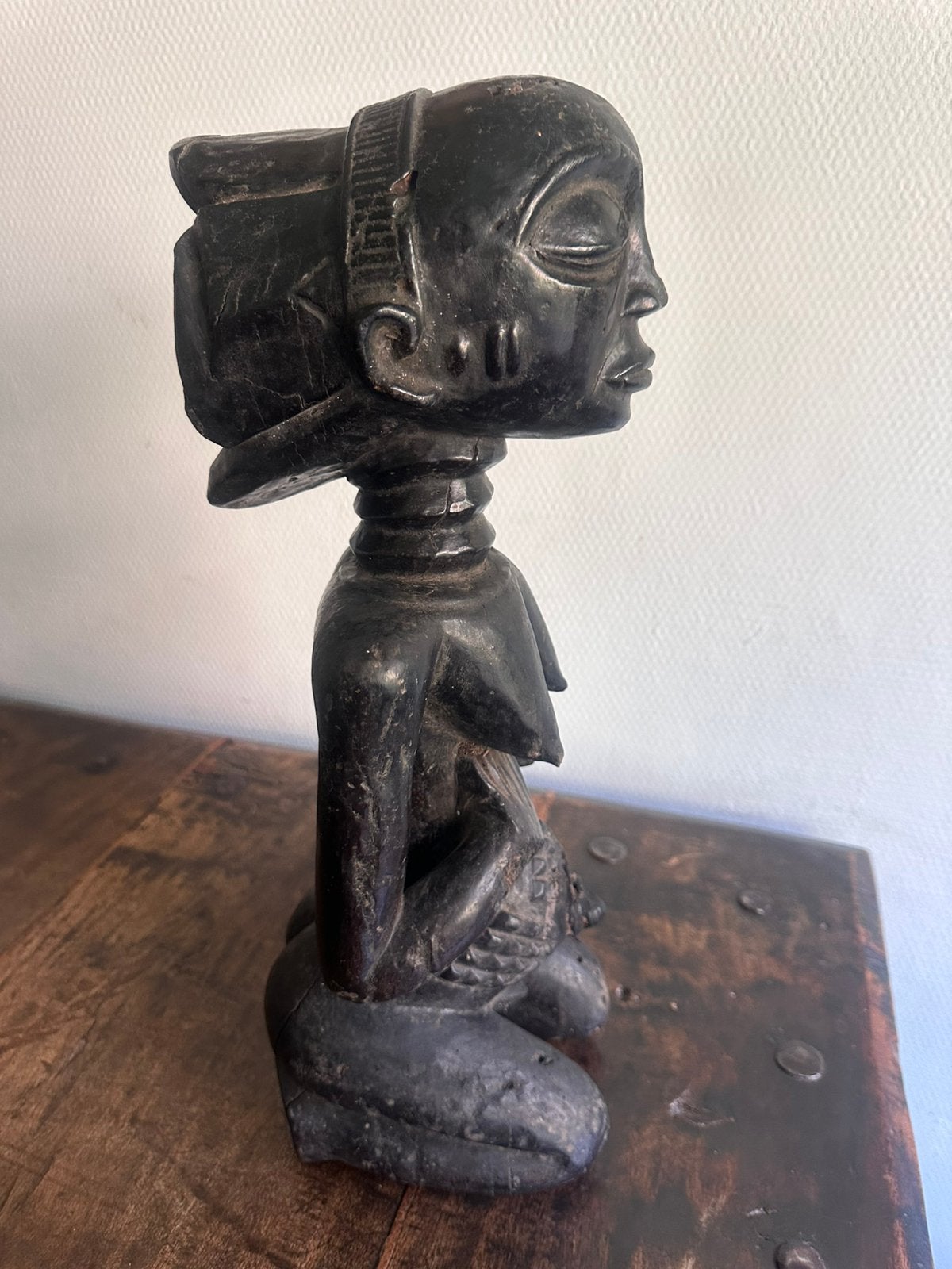 Luba voorouder beeld privé collectie Antropoloog ca. 1950, Ophalen of Verzenden