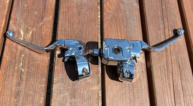 Chroome stuur controls, Niet ingevuld, Gebruikt, Niet ingevuld, Ophalen of Verzenden