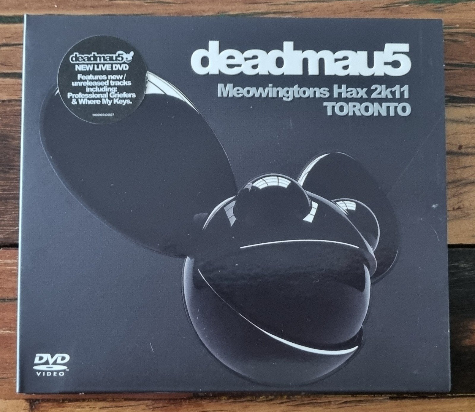 Deadmau5 - Meowingtons Hax 2k11 Toronto Live DVD, Engels, Alle leeftijden, Engels, Ophalen of Verzenden