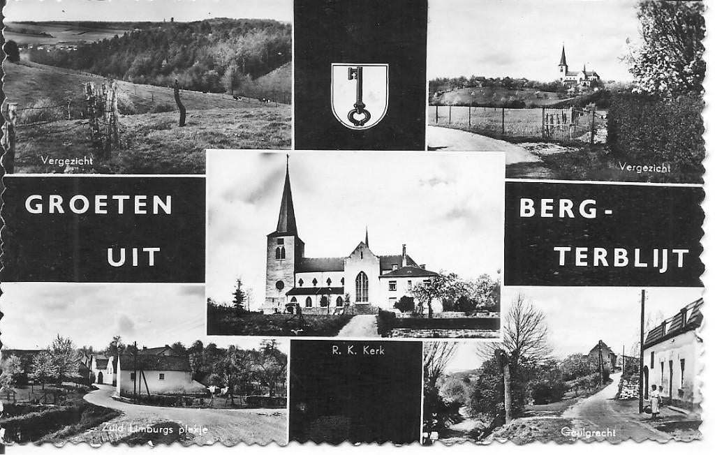 Groeten uit Berg Terblijt., Verzamelen, Ophalen of Verzenden, 1960 tot 1980, Gelopen, Limburg