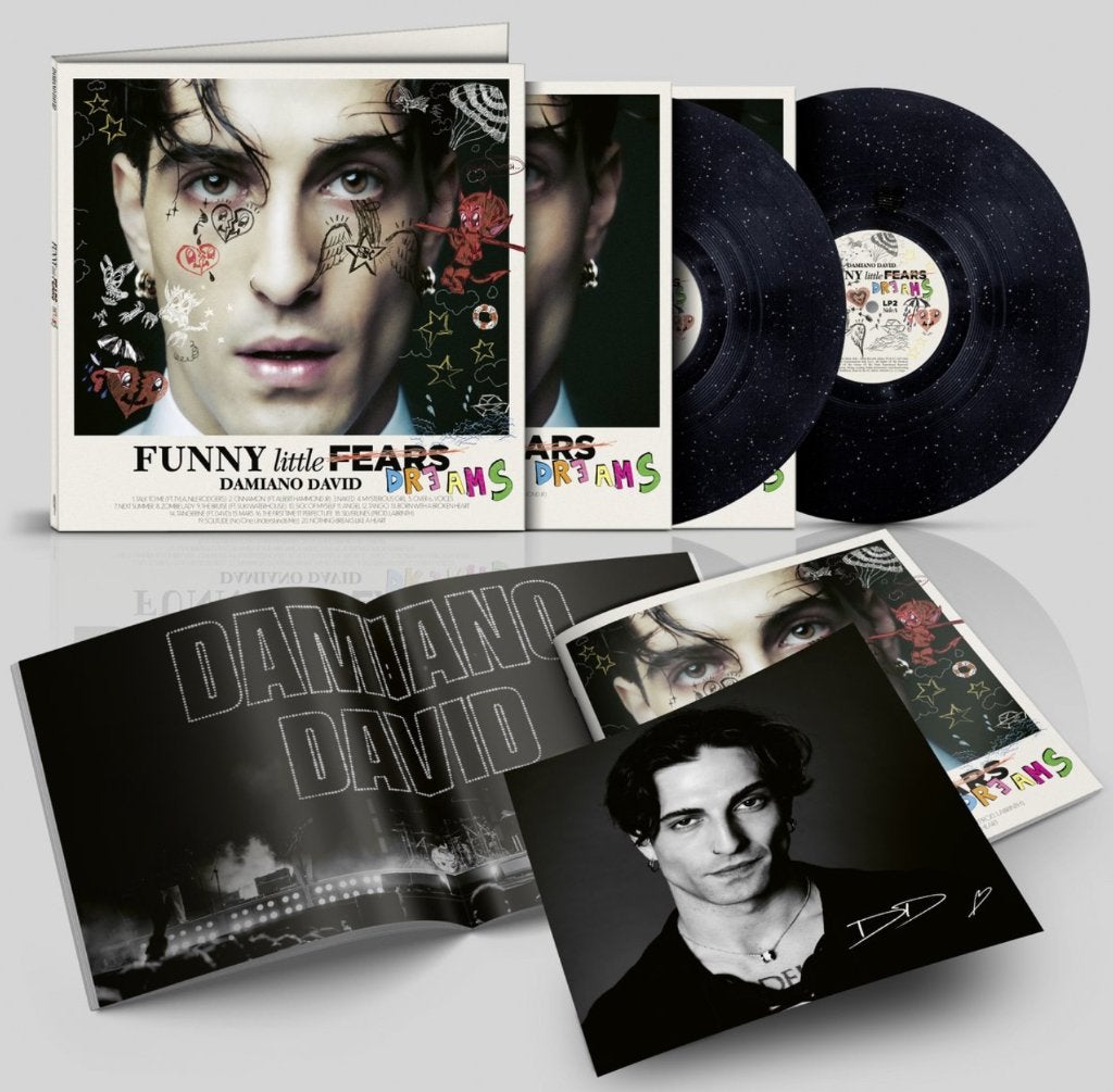 Vinyl 2LP Damiano David Funny Little SIGNED SPARKLE NIEUW, Geseald, Ophalen of Verzenden, 12 inch, Nieuw in verpakking