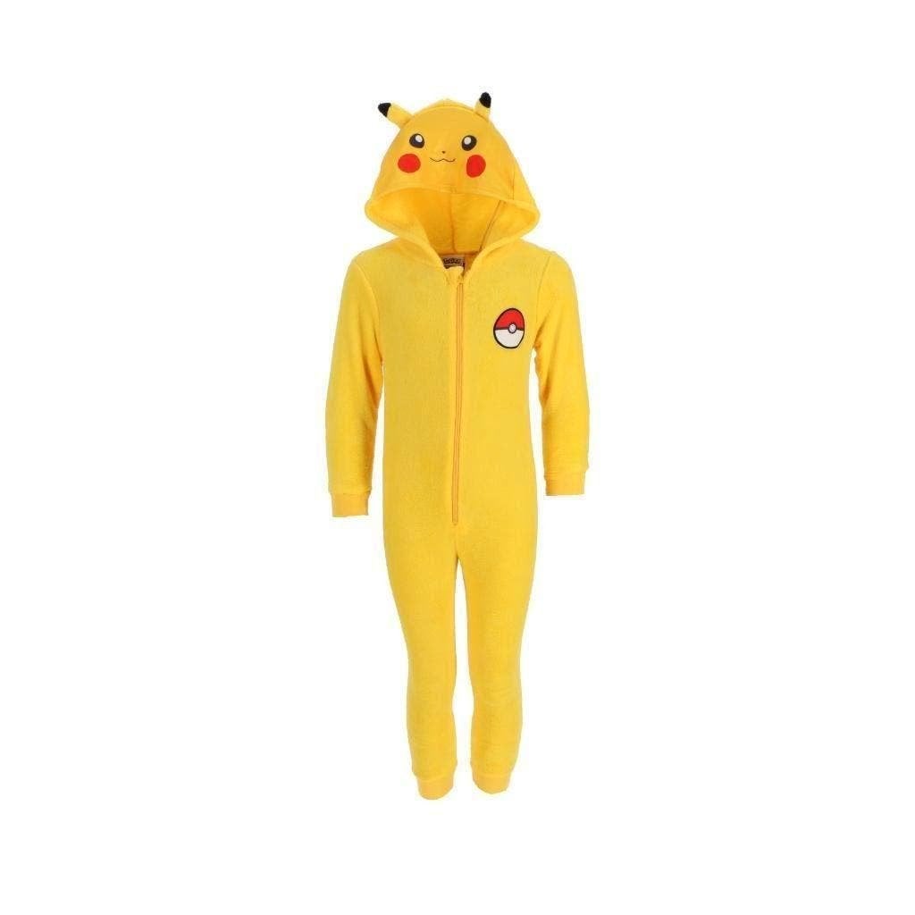 Pokemon Fleece Onesie - Maat 110/116 - 134/140, Nacht- of Onderkleding, Pokemon, Nieuw, Ophalen of Verzenden