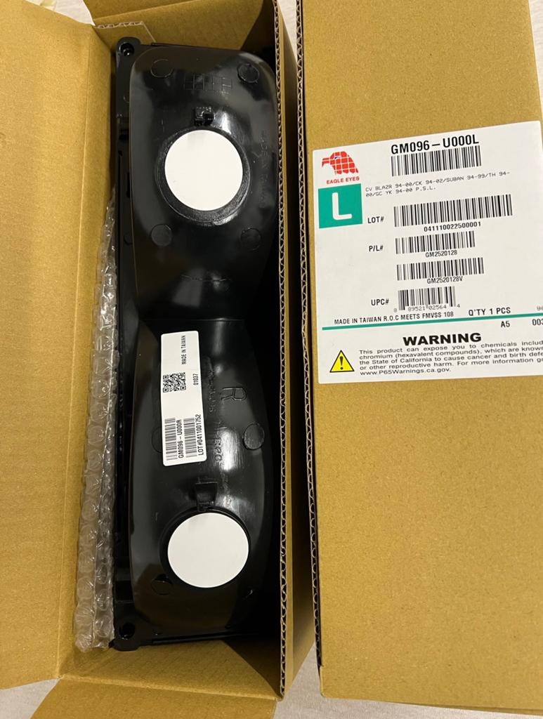 Eagle Eyes GM096-U000L + U000R Chevrolet GMC Suban lampen 2X, Nieuw, Ophalen of Verzenden, H, H