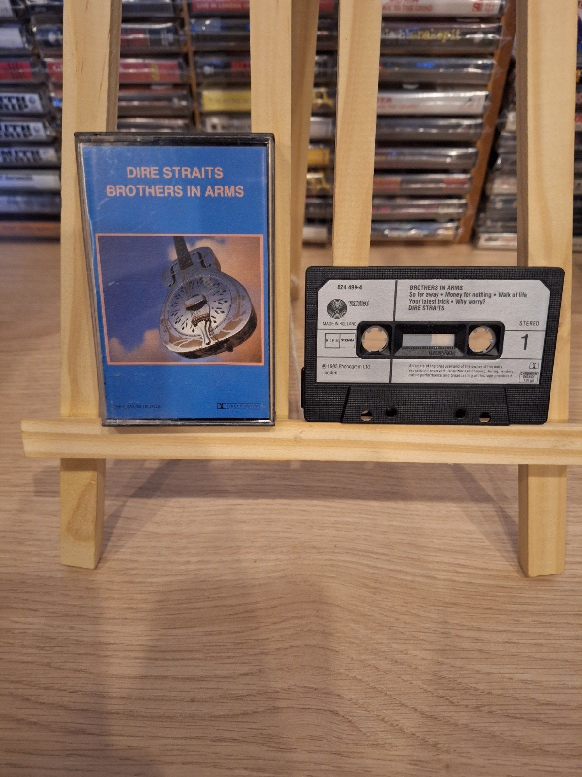 Dire Straits - Brothers in Arms (Cassette), Cd's en Dvd's, Gebruikt, 1 bandje, Ophalen of Verzenden, Origineel