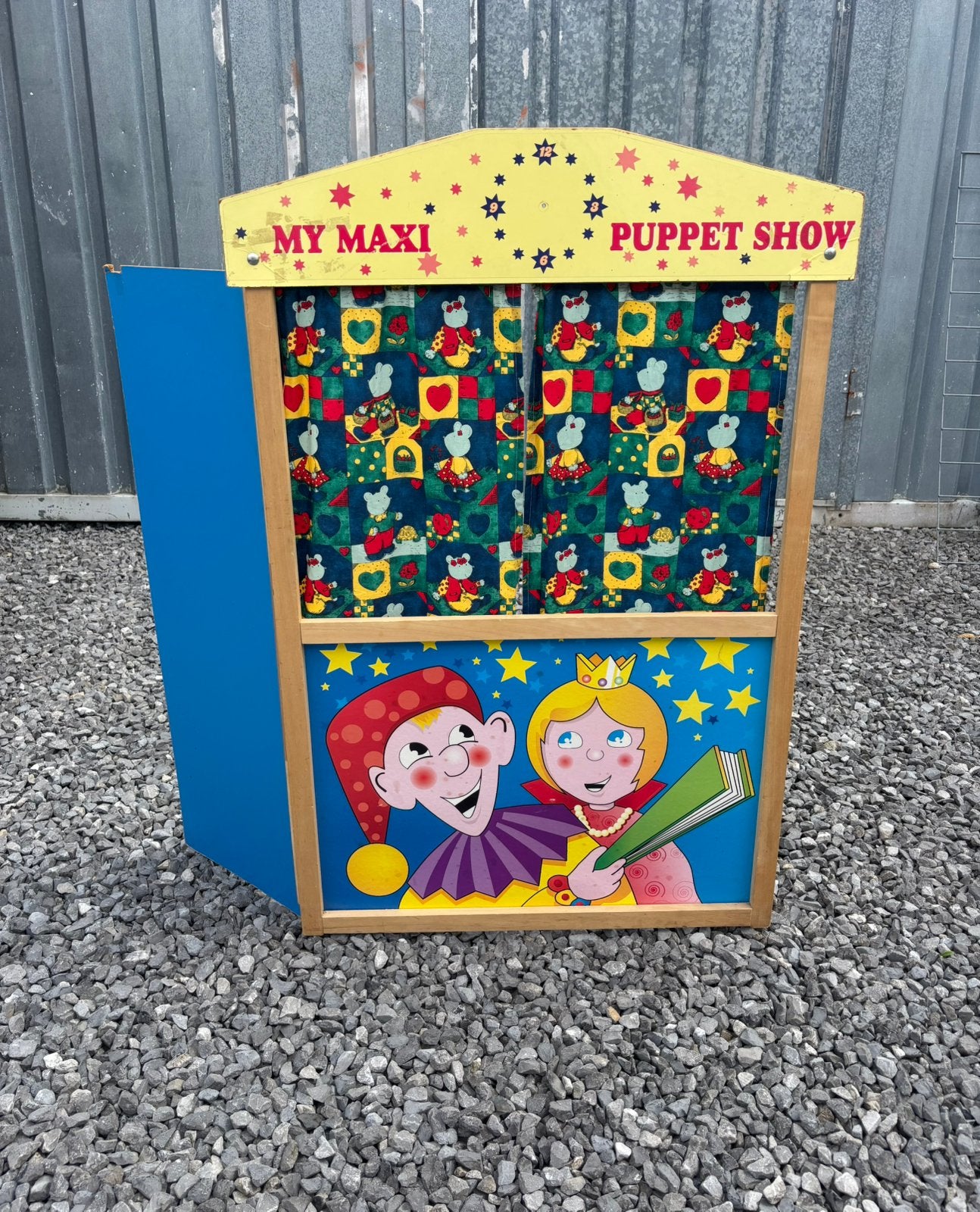 Houten poppenkast handpoppen poppentheater, Kinderen en Baby's, Ophalen