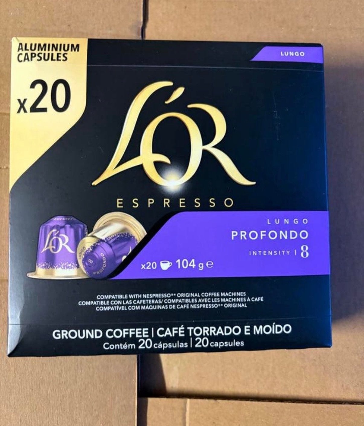 Partij L'OR Lungo Profondo & Ristretto Nespresso Compatibe, Diversen, Ophalen of Verzenden
