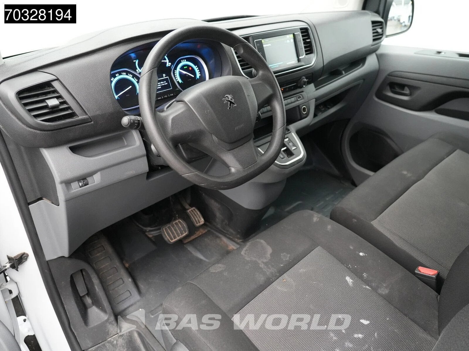 Peugeot e-Expert 136pk Elektrisch 50kWh 230km WLTP L3H1 Airc, Automaat, Gebruikt, Wit, 1000 kg