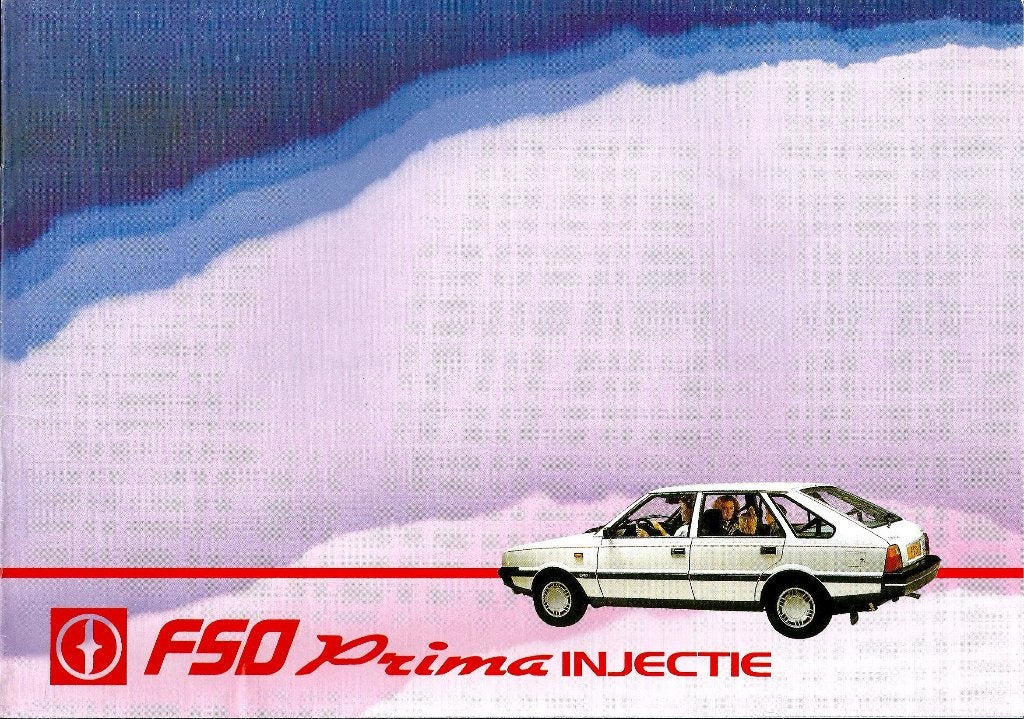 Folder FSO Prima Injection 1992, Ophalen of Verzenden, Gelezen, Overige merken