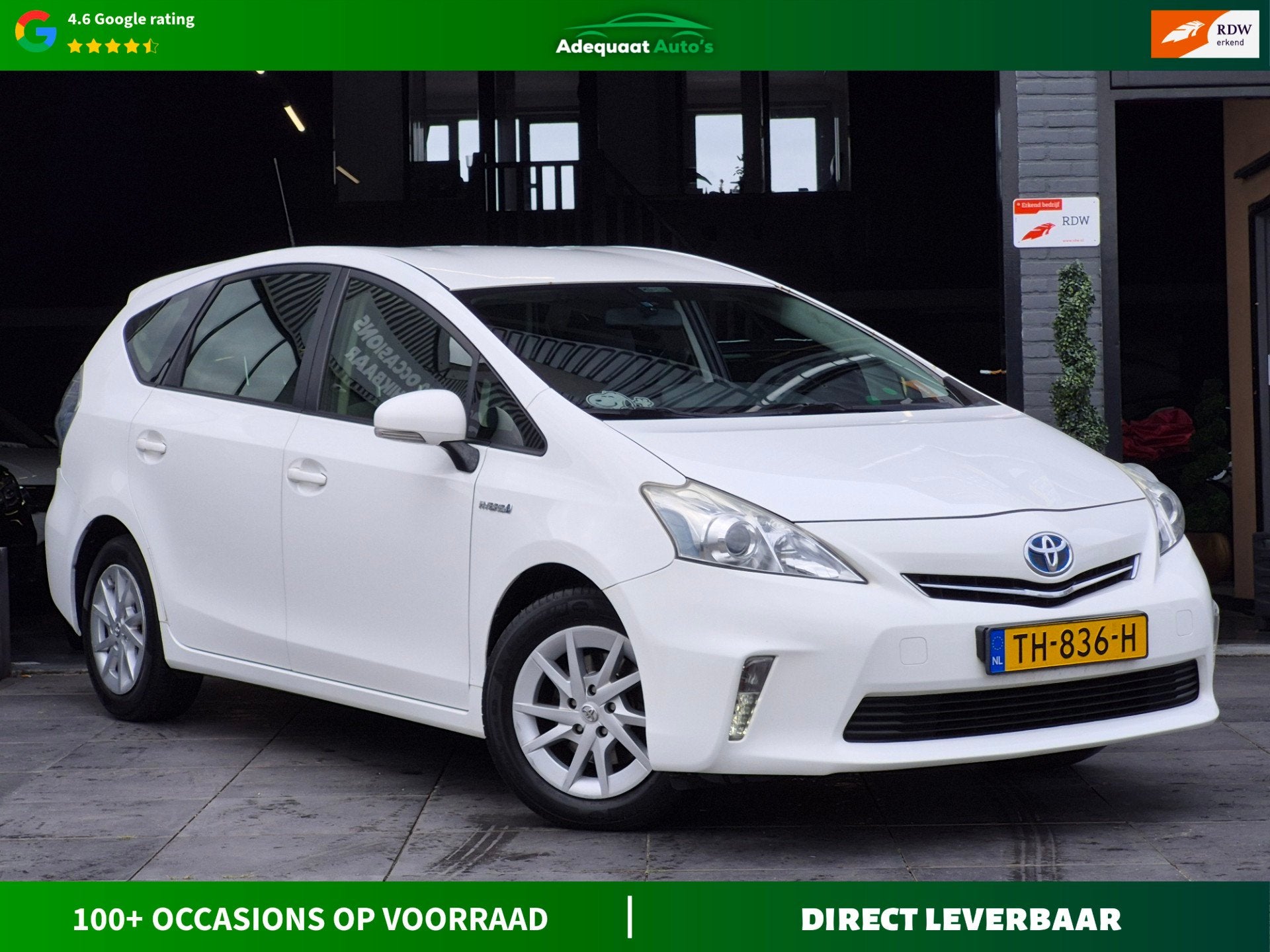 Toyota Prius Wagon 1.8Comfort Top 5 Edition|AUT|7 zits|Clima, Auto's, Euro 5, Stof, Gebruikt, Huisgarantie